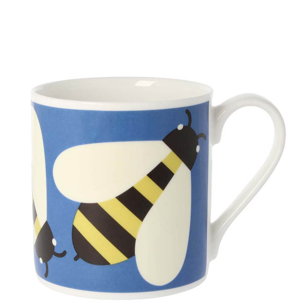 Orla Kiely Busy Bee Blue Mug
